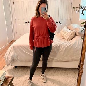 Current Elliot drawstring sweatshirt